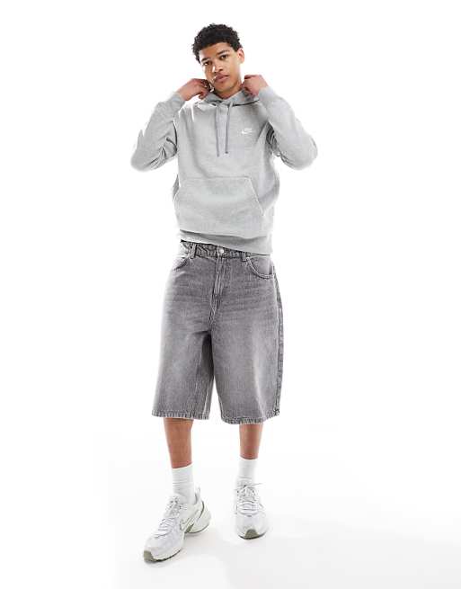 Nike Club hoodie in grey