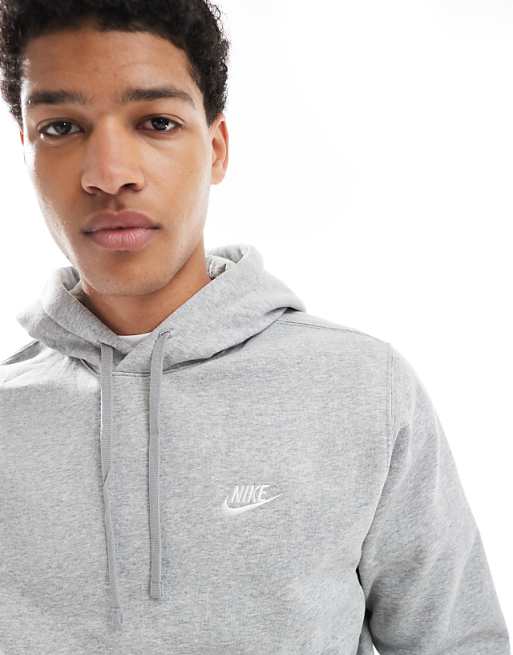 Nike Club hoodie in grey