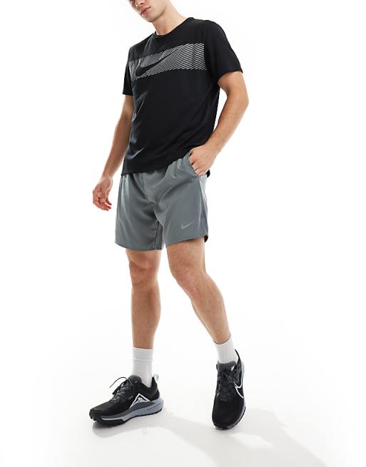 Nike Running Challenger Dri-FIT 7 inch shorts in grey