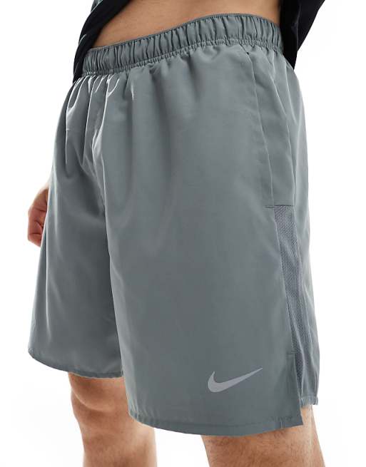 Nike Running Challenger Dri-FIT 7 inch shorts in grey
