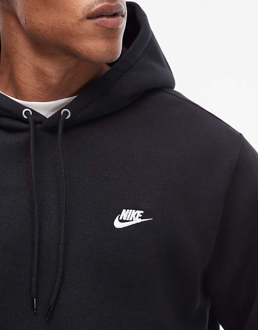 Nike Club hoodie in black