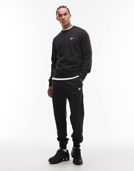 Nike Club sweatshirt in black
