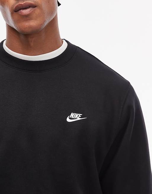 Nike Club sweatshirt in black
