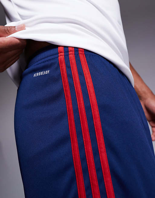 adidas Football Squadra25 shorts in navy and white
