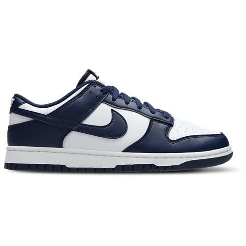 Nike Dunk Low - White-Midnight Navy-White