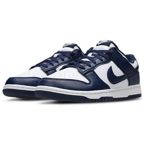 Nike Dunk Low - White-Midnight Navy-White