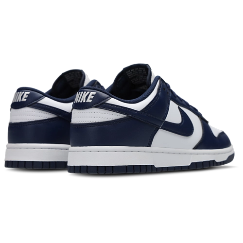 Nike Dunk Low - White-Midnight Navy-White