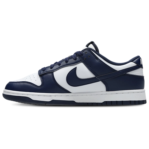 Nike Dunk Low - White-Midnight Navy-White