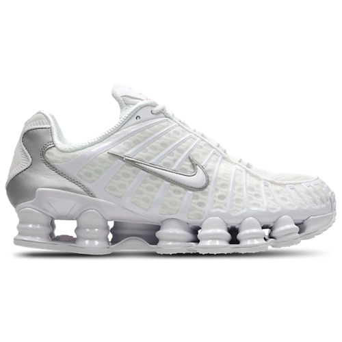 Nike Shox TL - White-White-Mtlc Silver