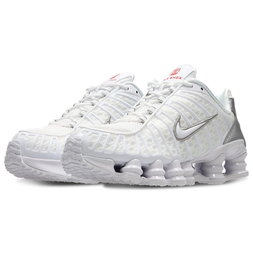 Nike Shox TL - White-White-Mtlc Silver