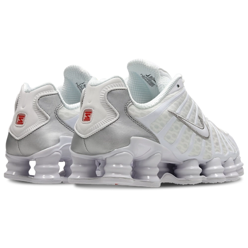 Nike Shox TL - White-White-Mtlc Silver