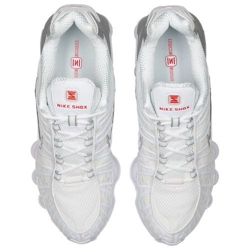Nike Shox TL - White-White-Mtlc Silver