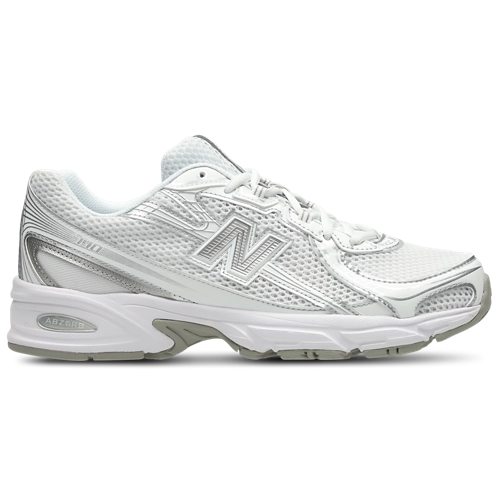 New Balance 740 - White-Silver Metallic