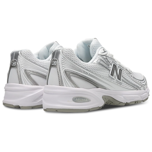 New Balance 740 - White-Silver Metallic