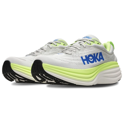 Hoka Bondi 8 - Stardust-Lettuce-White