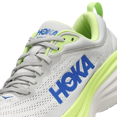 Hoka Bondi 8 - Stardust-Lettuce-White