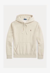 The RL Fleece Hoodie sand